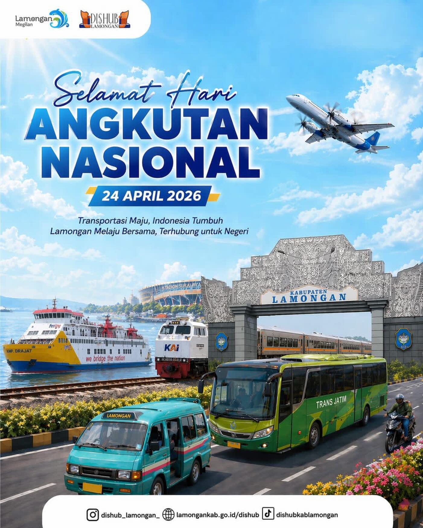 Foto: Selamat Hari Angkutan Nasional 2026