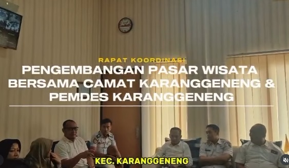 Foto: Rapat Koordinasi Pengembangan Pasar Wisata