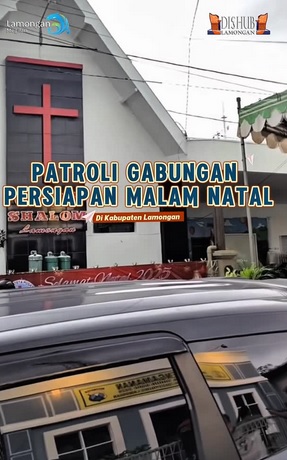 Foto: Patroli Gabungan Persiapan Malam Natal