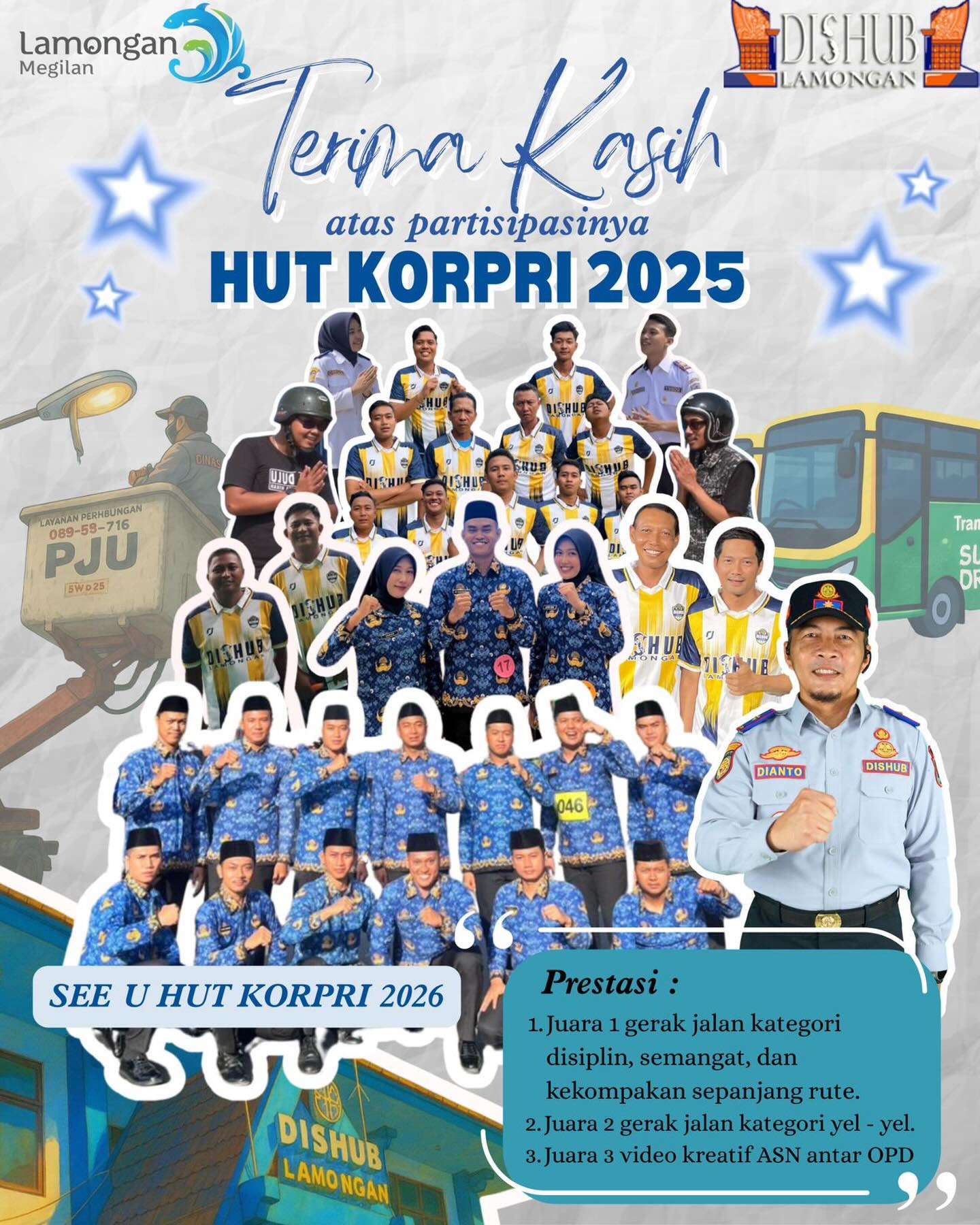 Foto: Partisipasi Lomba HUT Korpri