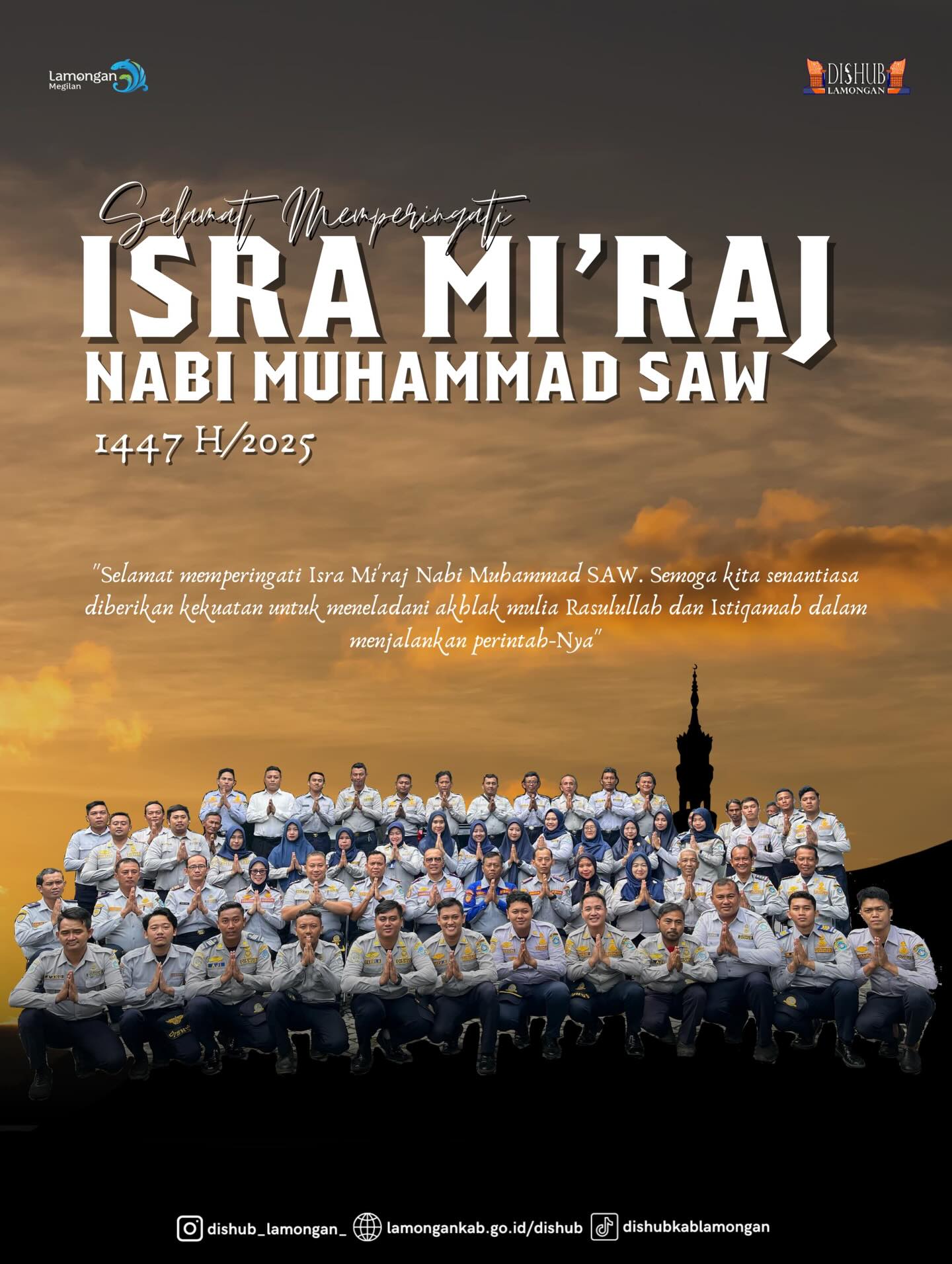 Selamat Memperingati Isra’ Mi’raj Nabi Muhammad SAW