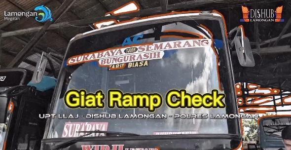 Foto: Ramp Check Kendaraan Angkutan Umum Demi Keselamatan Bersama