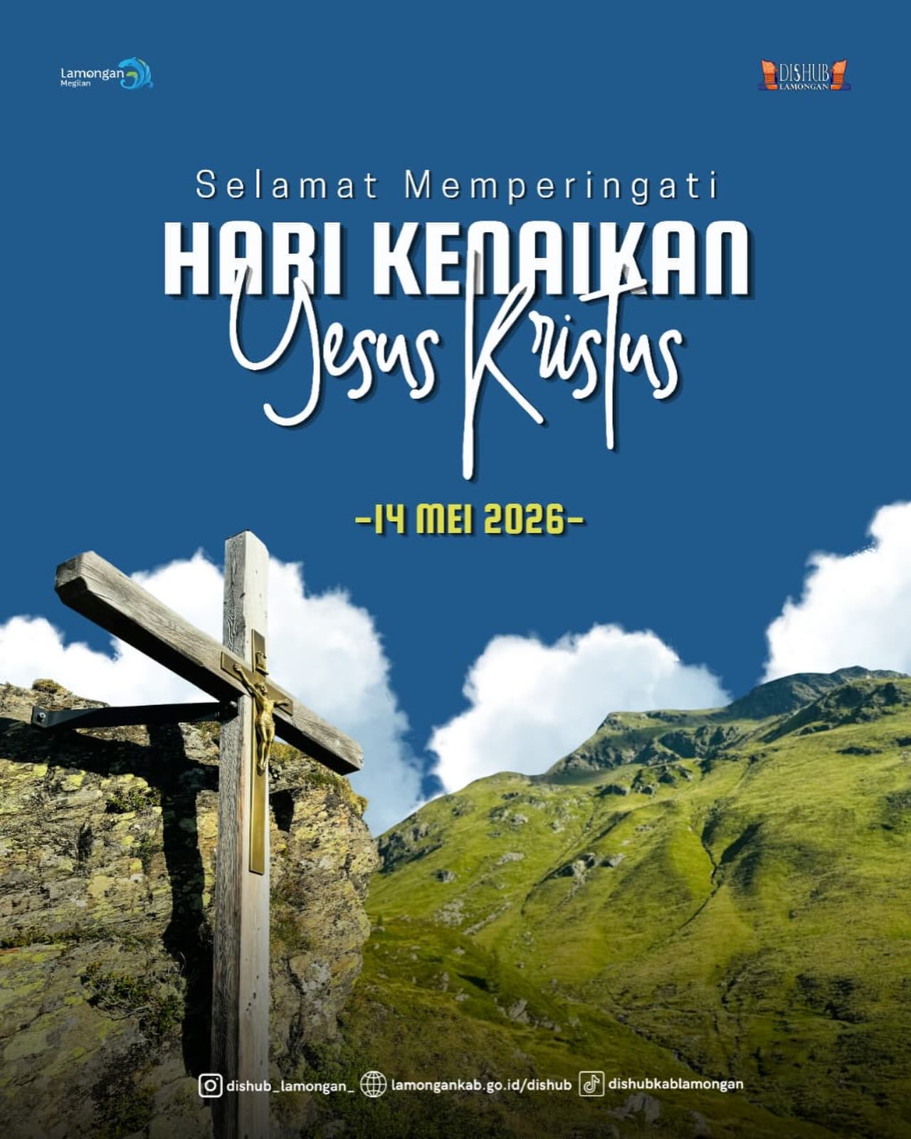 Foto: Selamat Memperingati Kenaikan Yesus Kristus