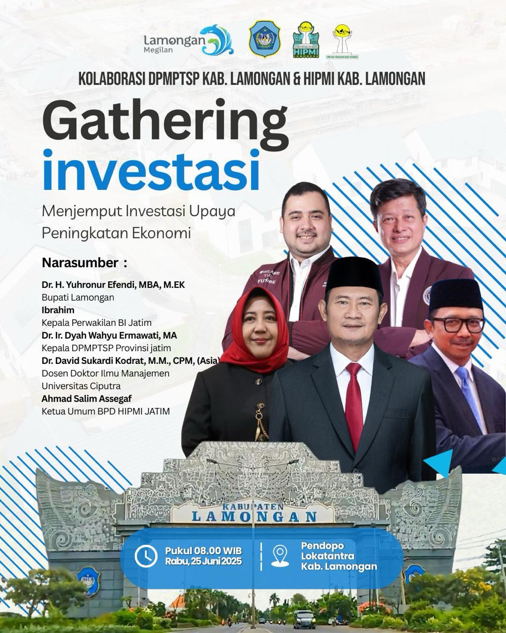Gathering Investasi Lamongan: Menjemput Investasi Upaya Peningkatan Ekonomi