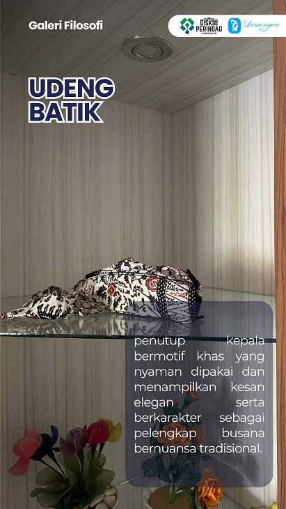 Foto: Batik Udeng tersedia di Lamongan Mart
