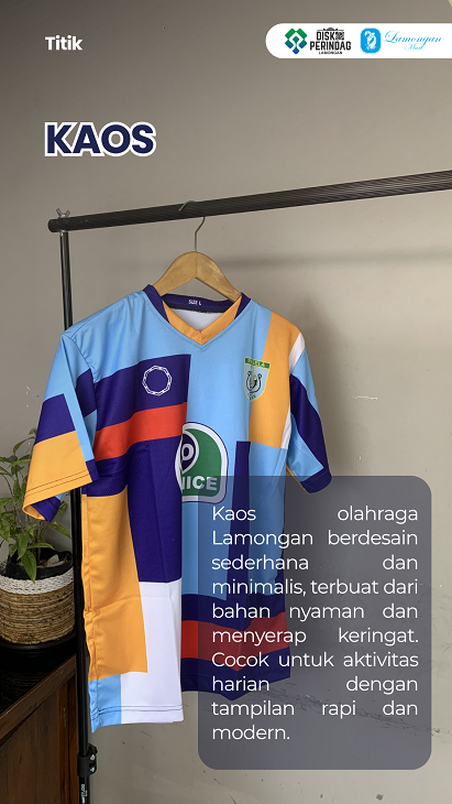 Foto: Kaos tersedia di Lamongan Mart