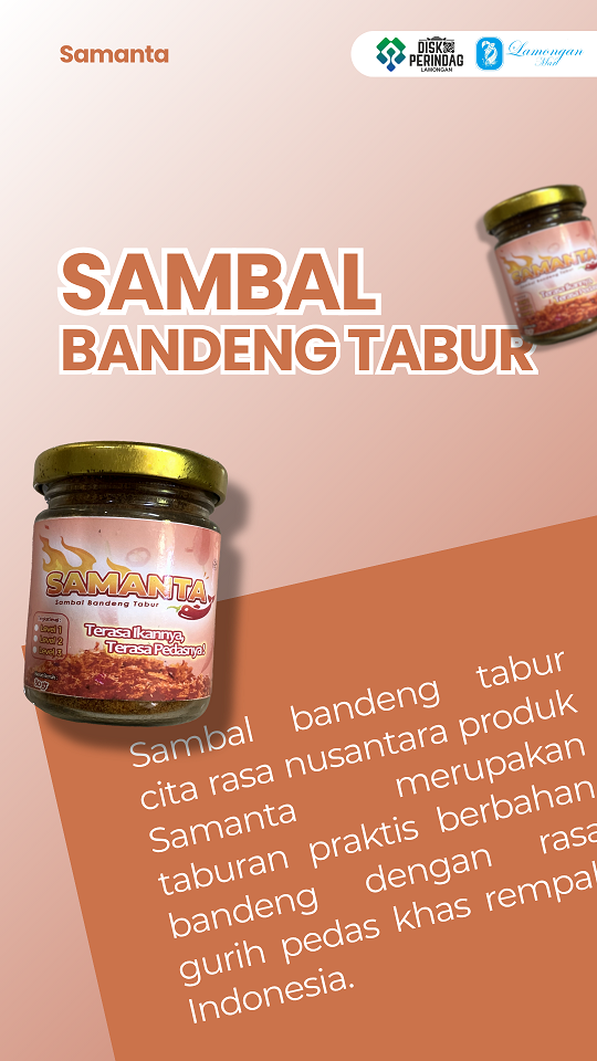 Foto: Sambal Bandeng Tabur tersedia di Lamongan Mart