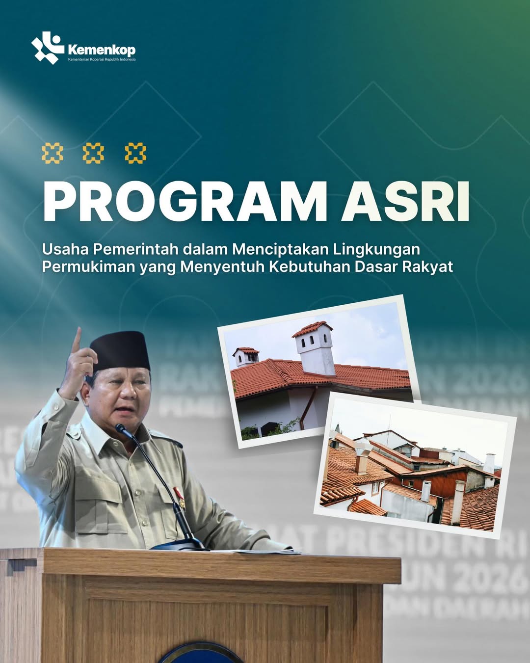 Foto: Program Asri Usaha Pemerintah dalam Menciptakan Lingkungan Permukiman yang Menyentuh Kebutuhan Dasar Rakyat