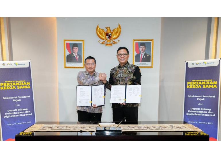 Foto: Kemenkop dan Ditjen Pajak Komitmen Bangun Ekosistem Data Koperasi Terintegrasi dan Valid