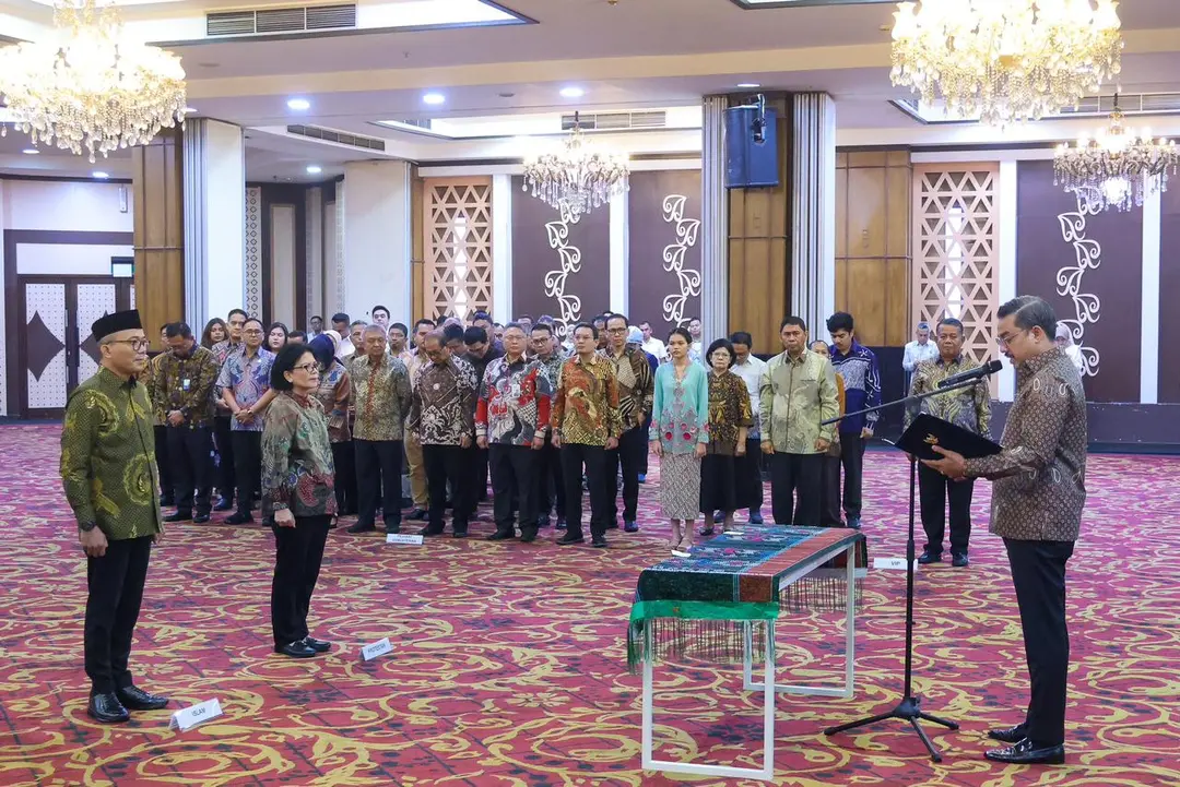 Foto: Menteri UMKM Lantik Sekretaris Kementerian dan Deputi Kewirausahaan