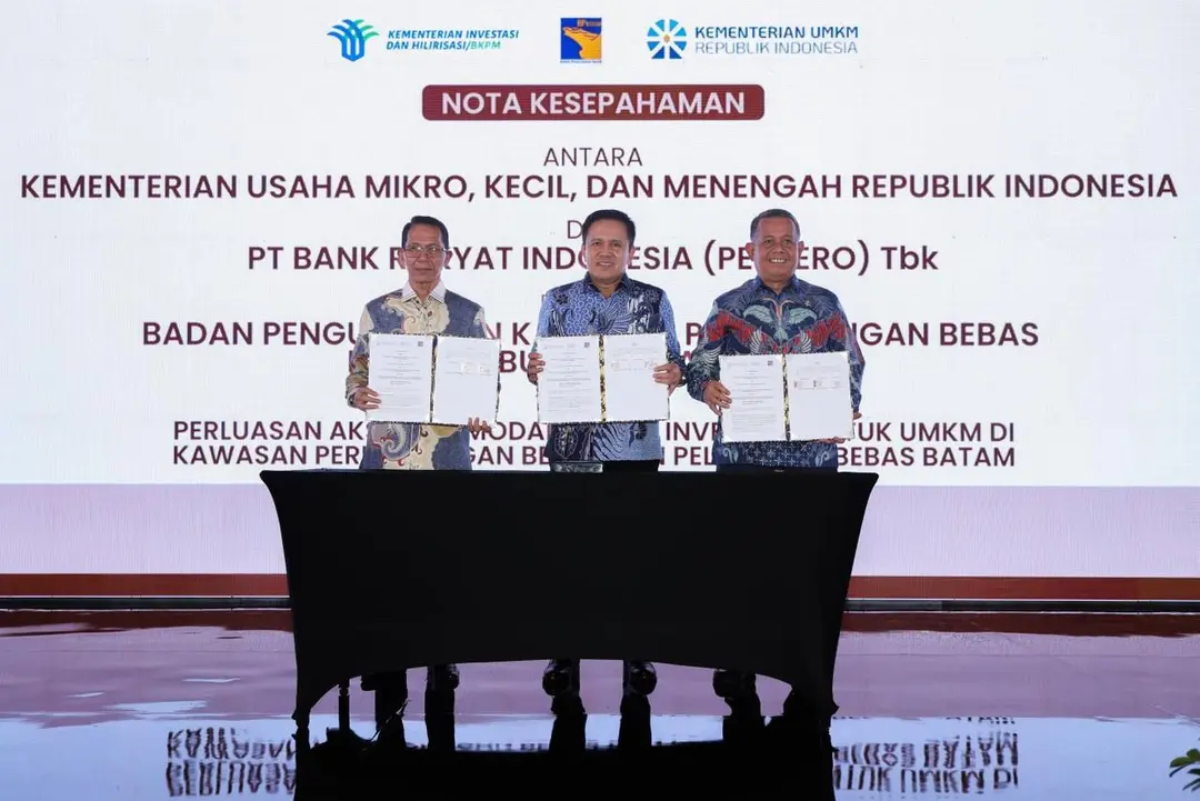 Foto: Kementerian UMKM Gandeng BP Batam dan BRI Perkuat UMKM di Ekosistem Industri