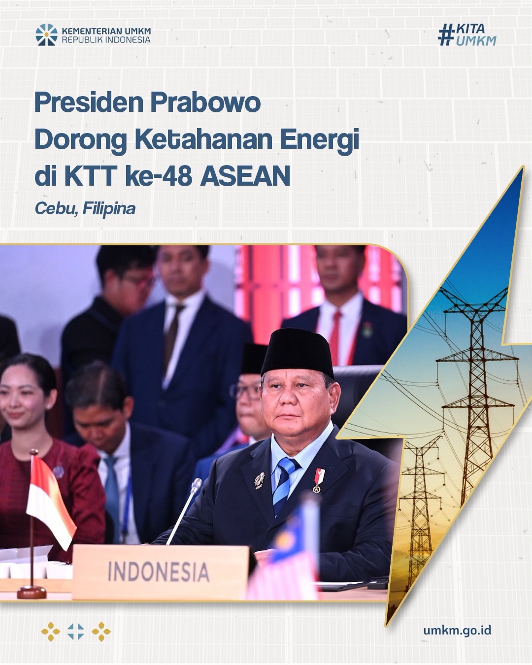 Foto: Presiden Prabowo Dorong Ketahanan Energi di KTT ke-48 ASEAN