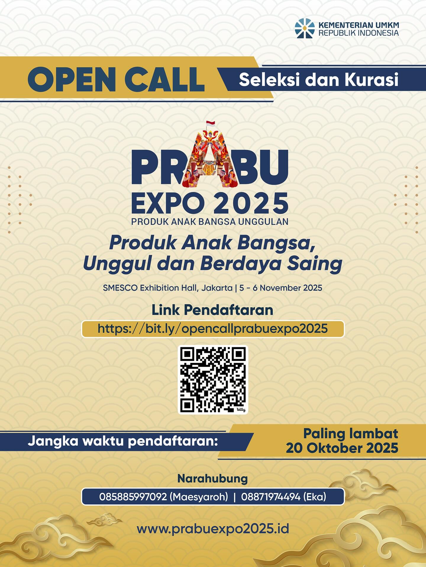 Foto: Prabu Expo 2025 Produk Anak Bangsa Unggulan 5-6 November 2025