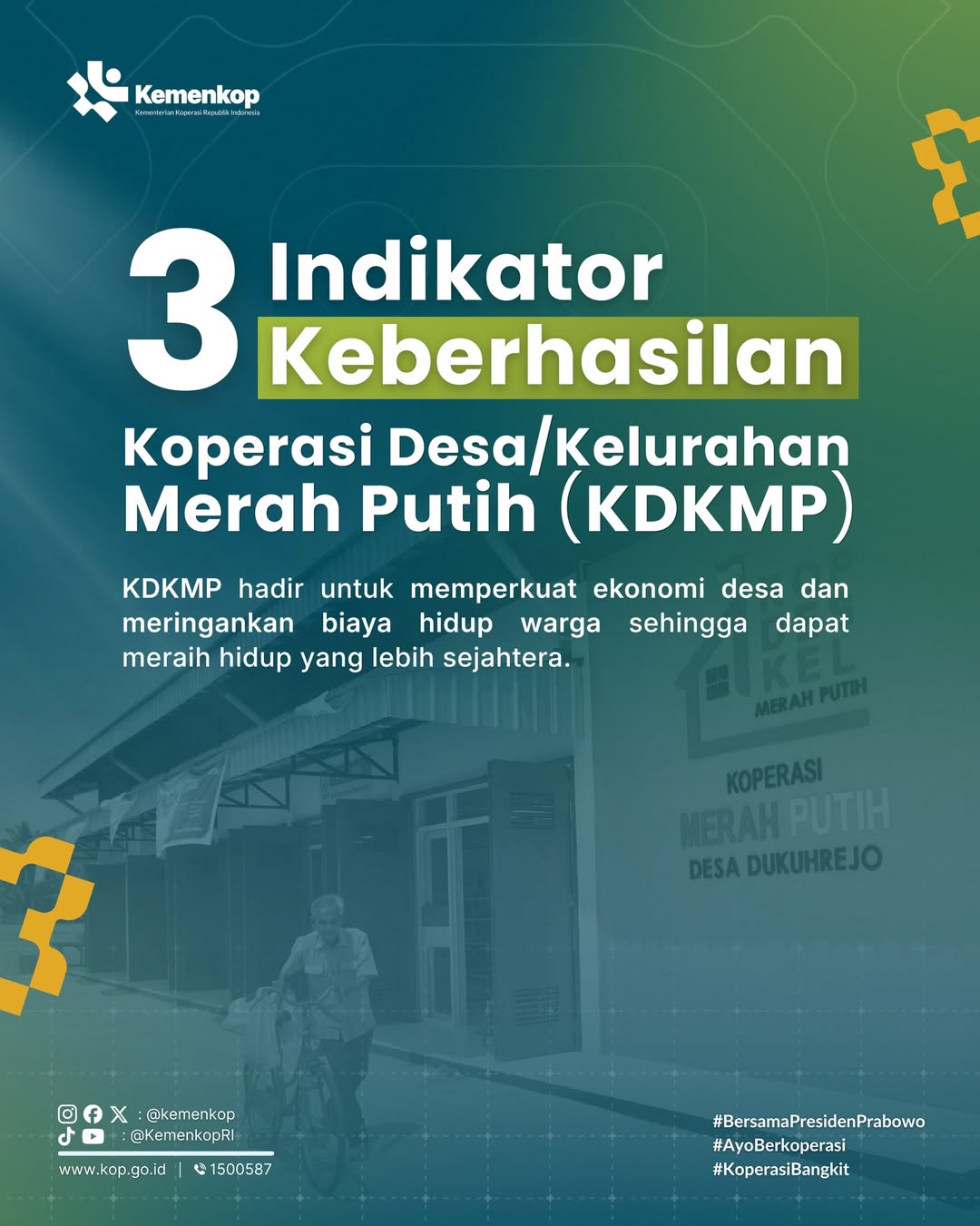 Foto: 3 Indikator Keberhasilan KDKMP