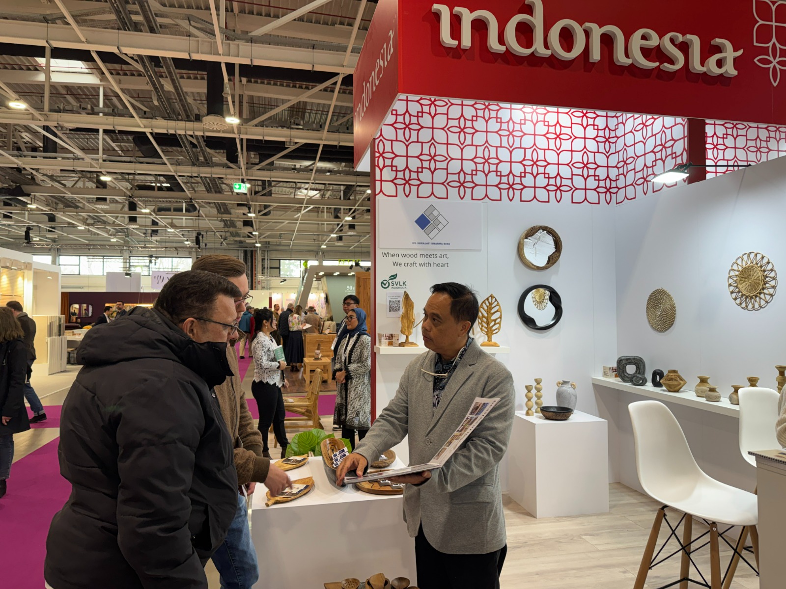Foto: Furnitur dan Dekorasi Rumah Indonesia Catat Potensi Transaksi Rp12,64 Miliar di Budapest