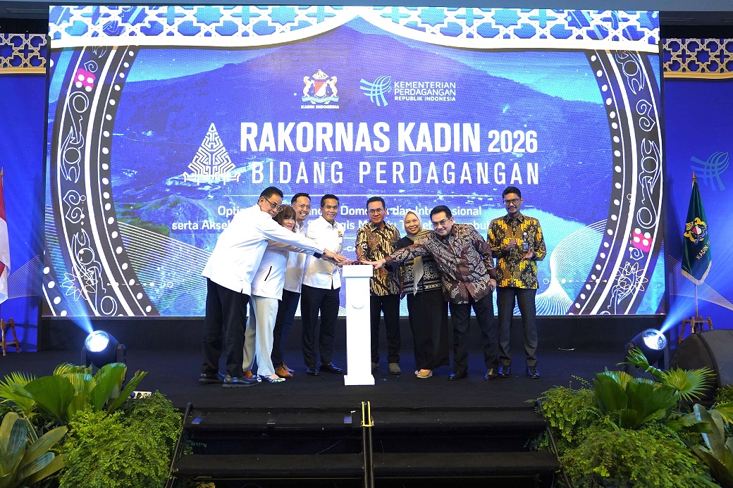 Foto: Hadiri Rakornas Kadin Bidang Perdagangan 2026, Mendag Busan Dorong Kolaborasi Majukan Perdagangan Nasional
