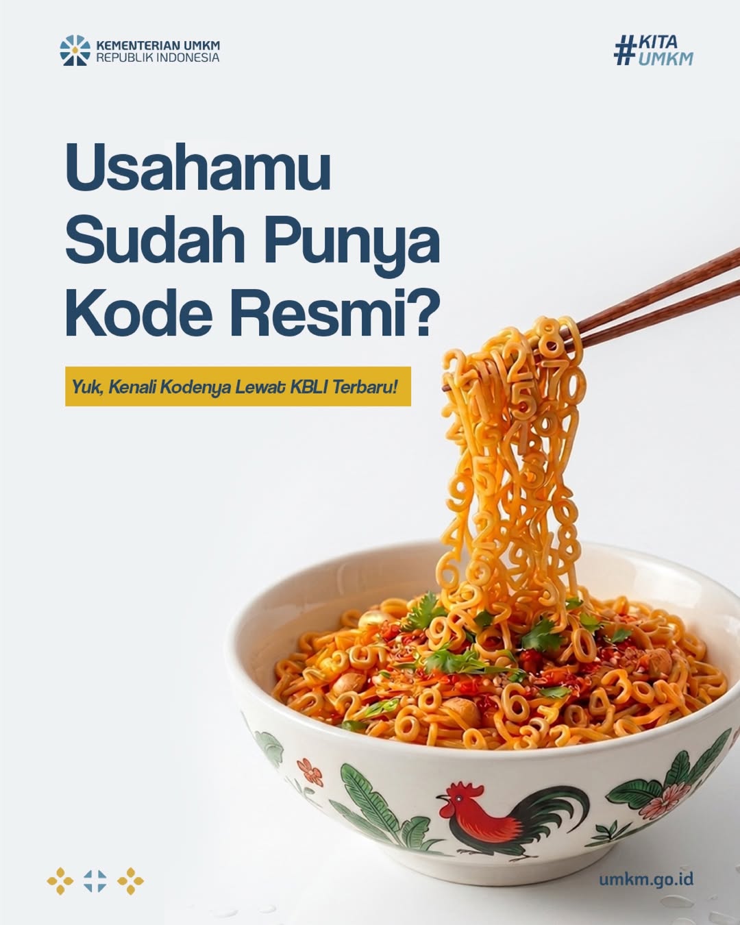 Foto: Usahamu Sudah Punya Kode Resmi?