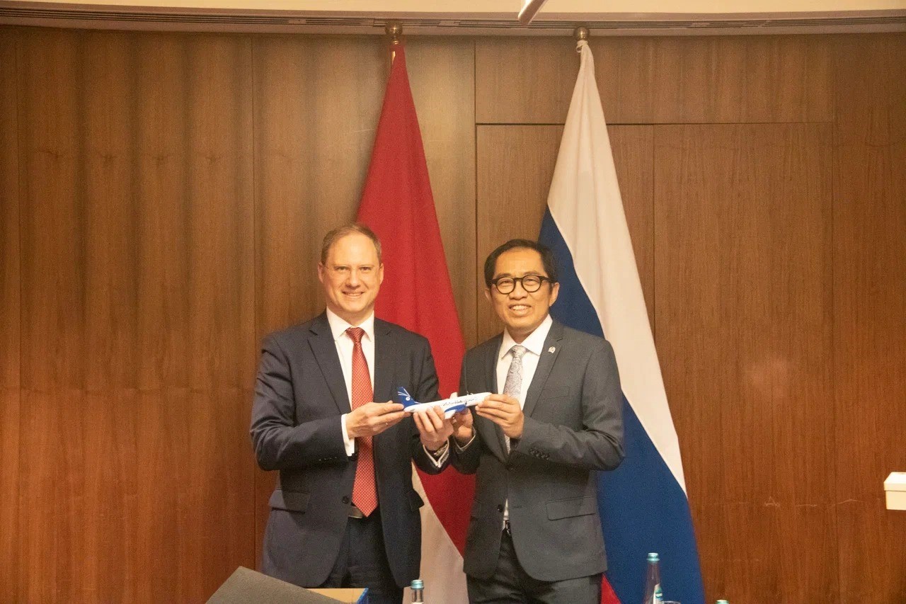 Foto: Indonesia dan Rusia Perkuat Kolaborasi Industri Strategis di Saint Petersburg