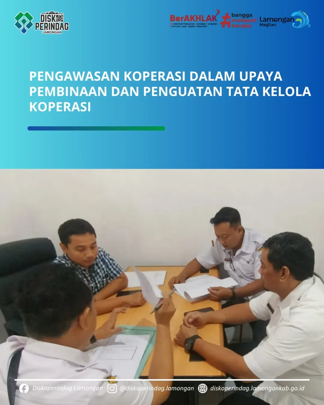 Foto: Pengawasan Koperasi dalam Upaya Pembinaan dan Penguatan Tata Kelola Koperasi