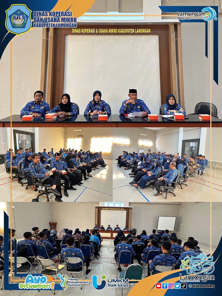 Rapat Staf Dinas Koperasi dan Usaha Mikro