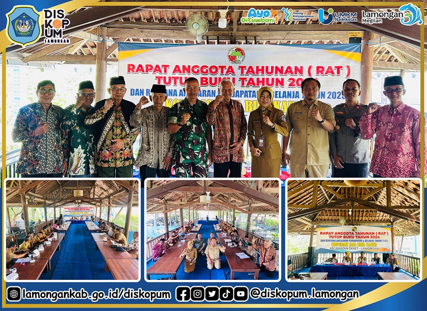 RAT Tutup Buku Tahun 2024 Koperasi Jasa Bina Karya Kecamatan Deket