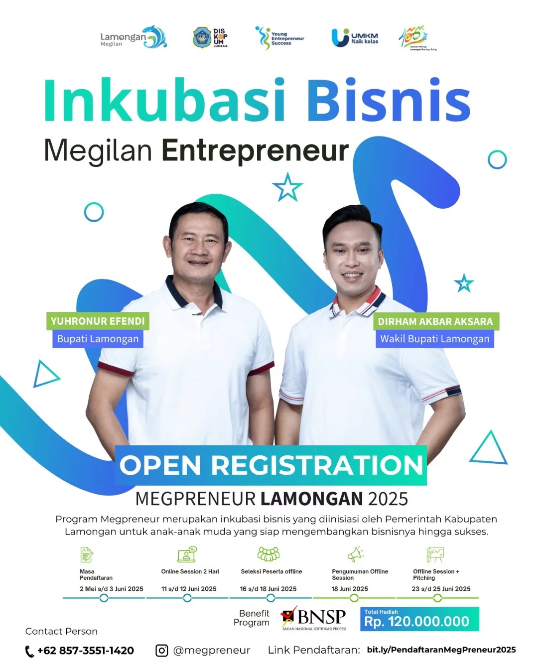Open Registration Megpreneur Lamongan 2025