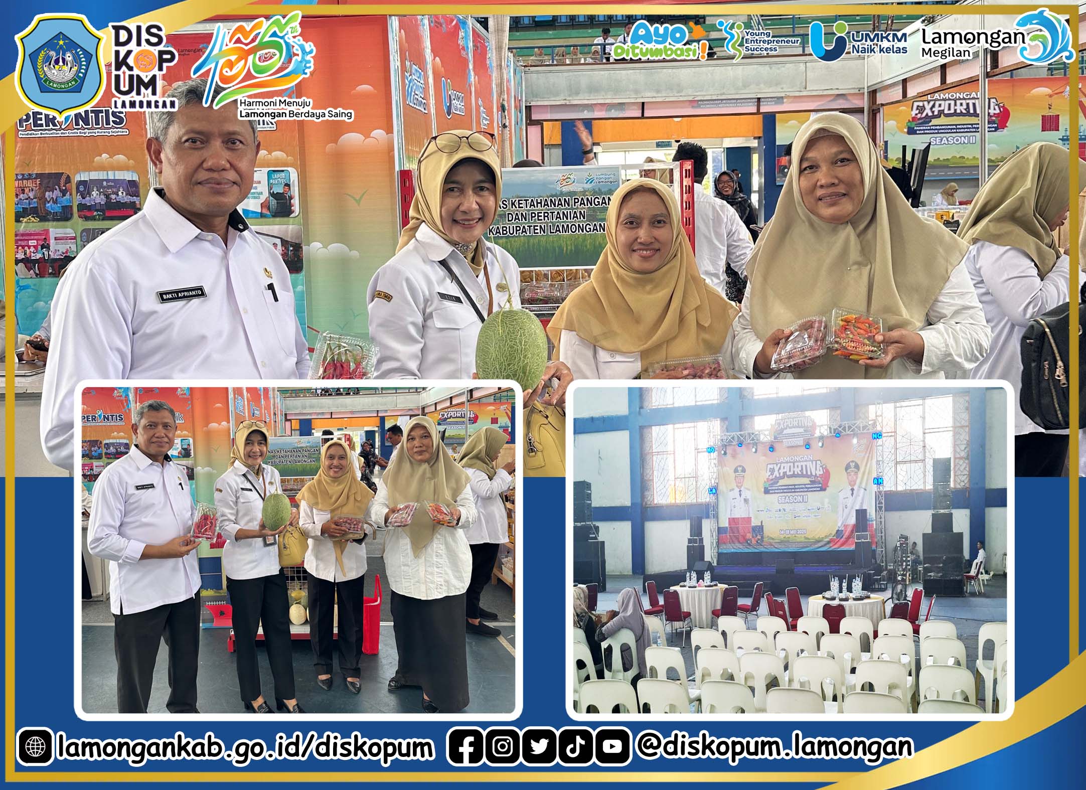 Dinas Koperasi dan Usaha Mikro Kab. Lamongan Ikut Memeriahkan Lamongan Exportiva