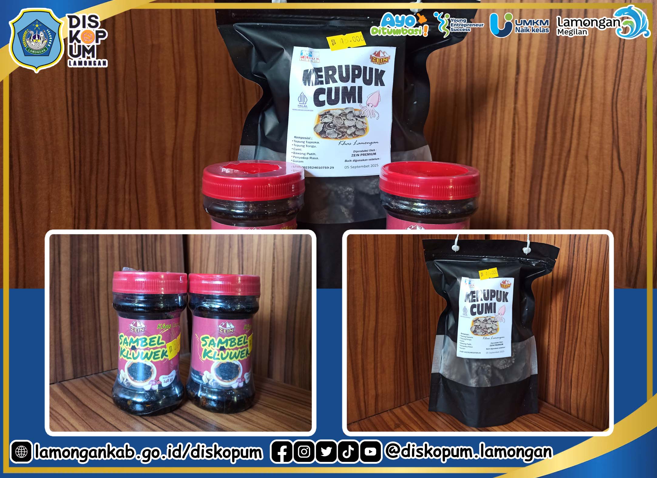 UMKM Naik Kelas : Produk Zein tersedia di Lamongan Mart