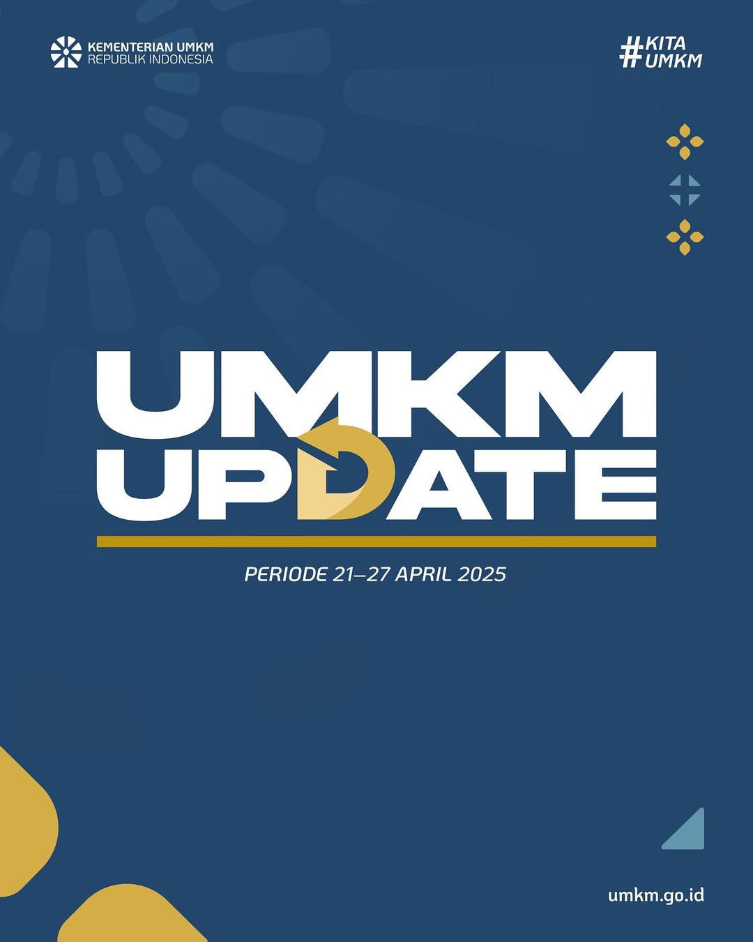 UMKM Update Periode 21-27 April 2025