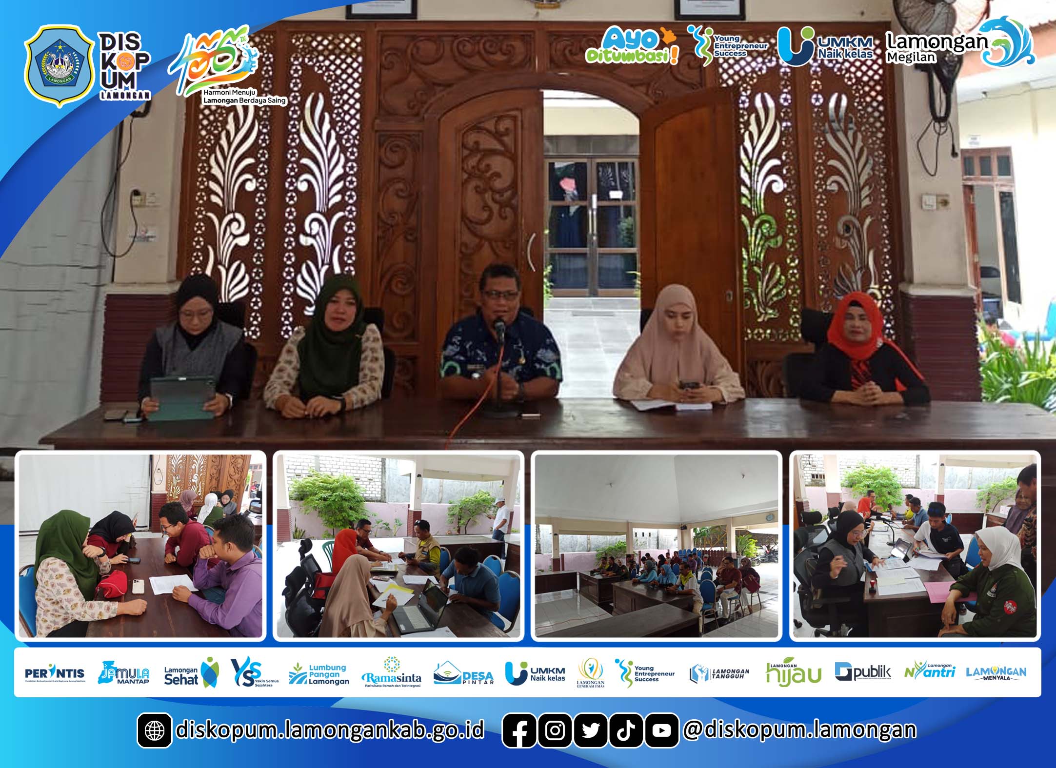 Pemberkasan Koperasi Desa Merah Putih dalam rangka percepatan pembentukan di Kecamatan Sugio bersama Notaris