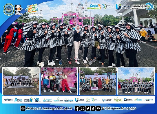Senam Bugar Pesta Raya Lamongan bersama Indosiar dalam Rangka HJL ke-456