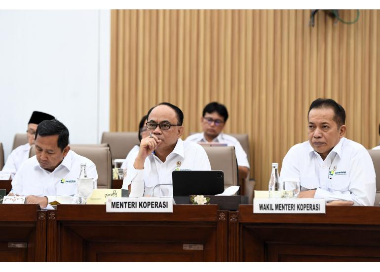 Komisi VI DPR RI Dukung Penuh Kopdes/kel Merah Putih, Menkop: Kita Jaga Bersama Kredibilitas Program