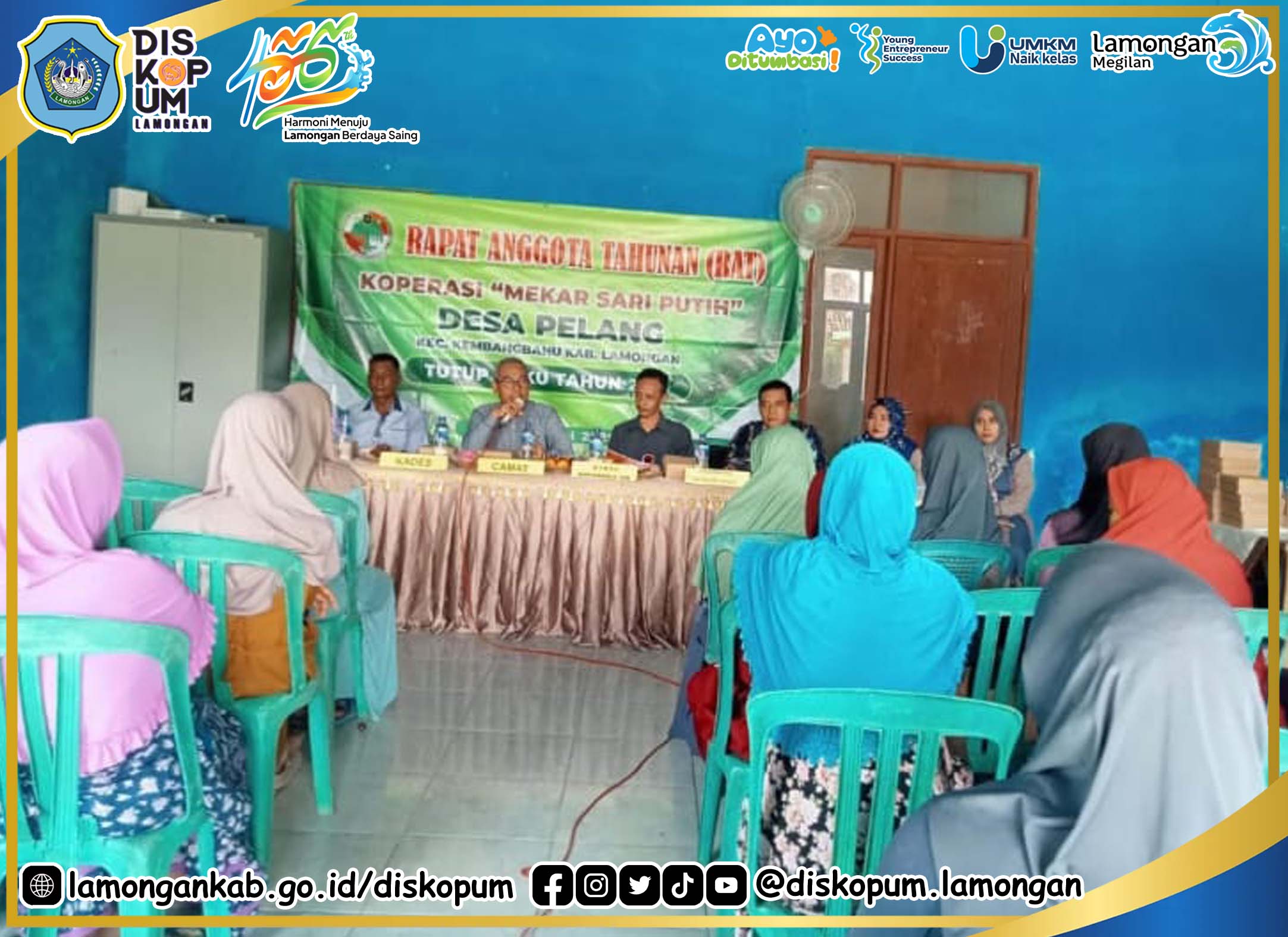 RAT Koperasi Mekar Sari Putih Desa Pelang Kec. Kembangbahu