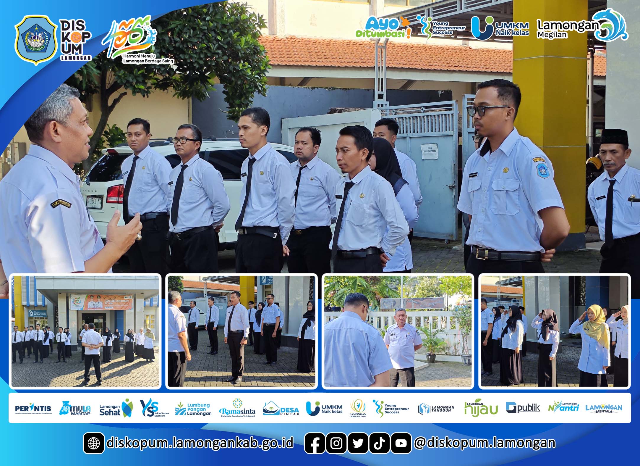 Apel Pagi CPNS dan Peserta Orientasi PPPK Tahap Kedua