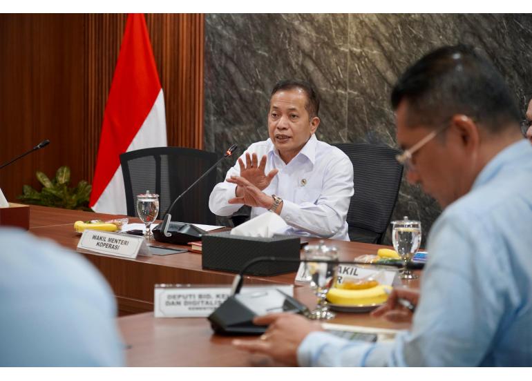Wamenkop : Percepat Penerbitan Badan Hukum Kopdes/ Kel Merah Putih, Posko Wilayah Dibutuhkan