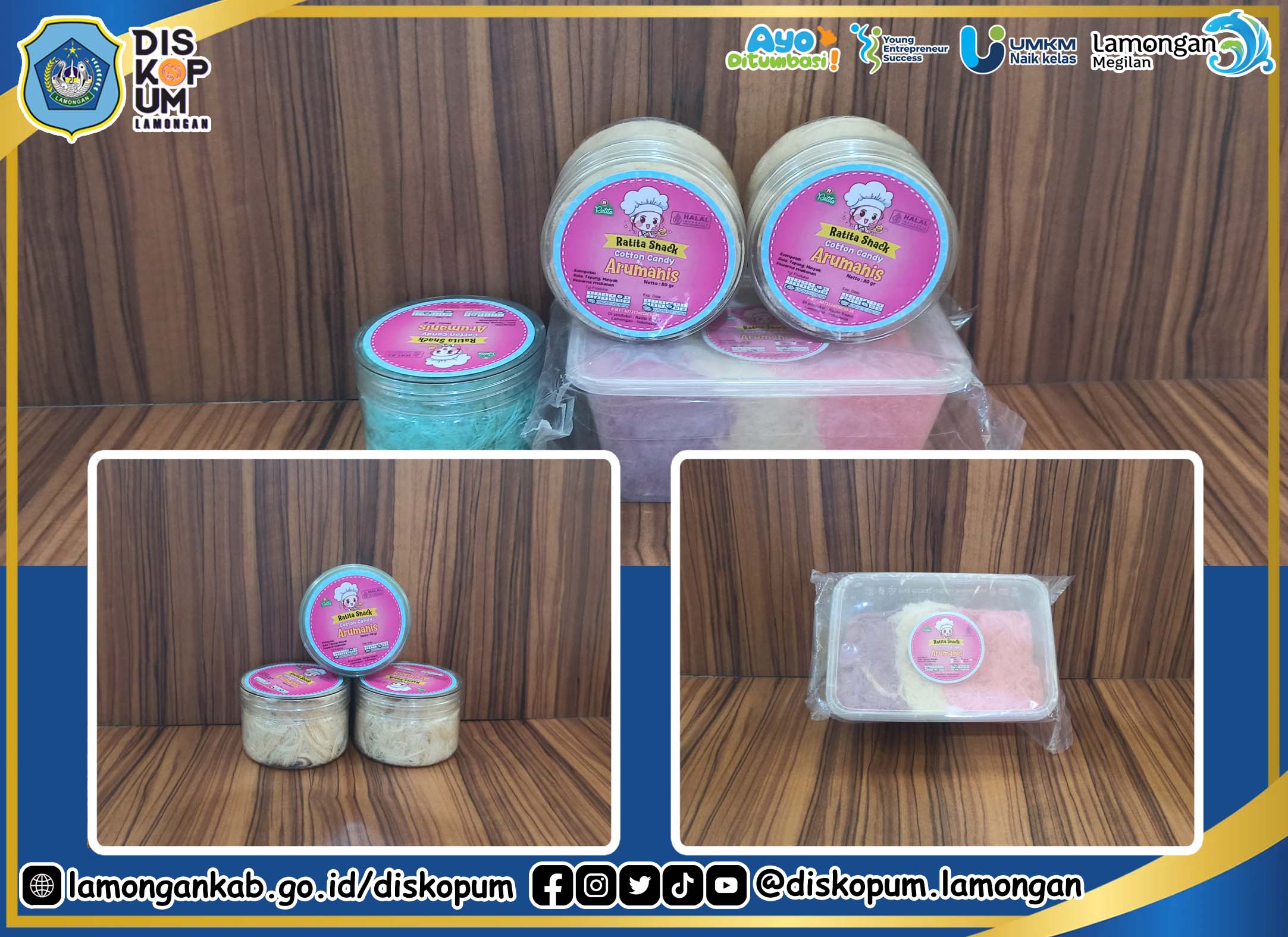 Foto: UMKM Naik Kelas : Arumanis tersedia di Lamongan Mart