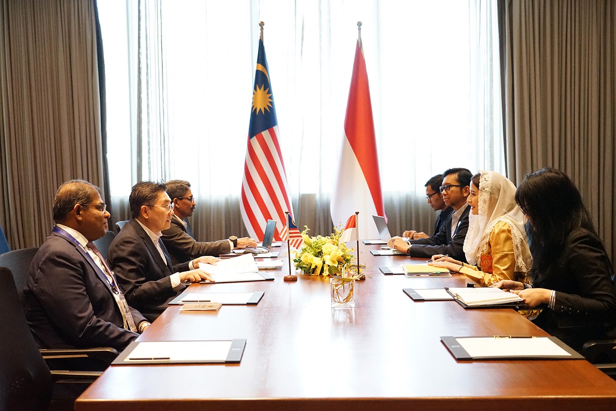 Foto: Indonesia dan Malaysia Bahas Peningkatan Hubungan Dagang dan Dukungan Aksesi Indonesia ke CPTPP