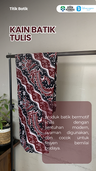 Foto: Kain Batik tersedia di Lamongan Mart