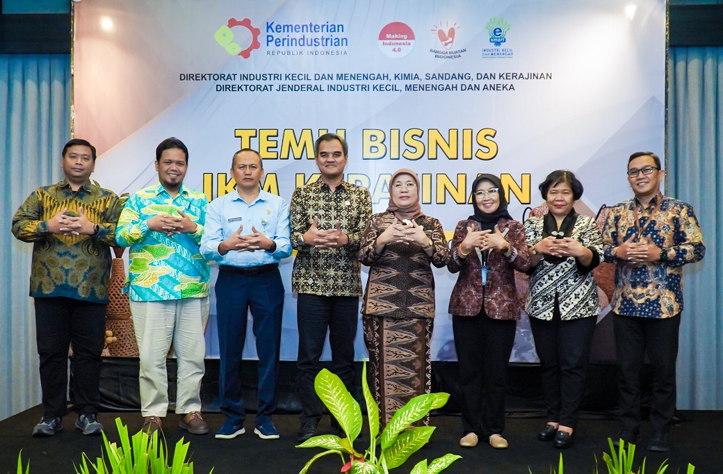 Foto: Kemenperin: Temu Bisnis Buka Peluang Kerja Sama Baru IKM Kerajinan Nasional