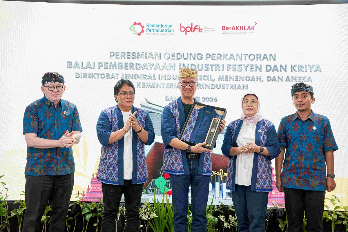 Foto: Menperin Resmikan Gedung BPIFK, Perkuat Daya Saing Industri Fesyen dan Kriya