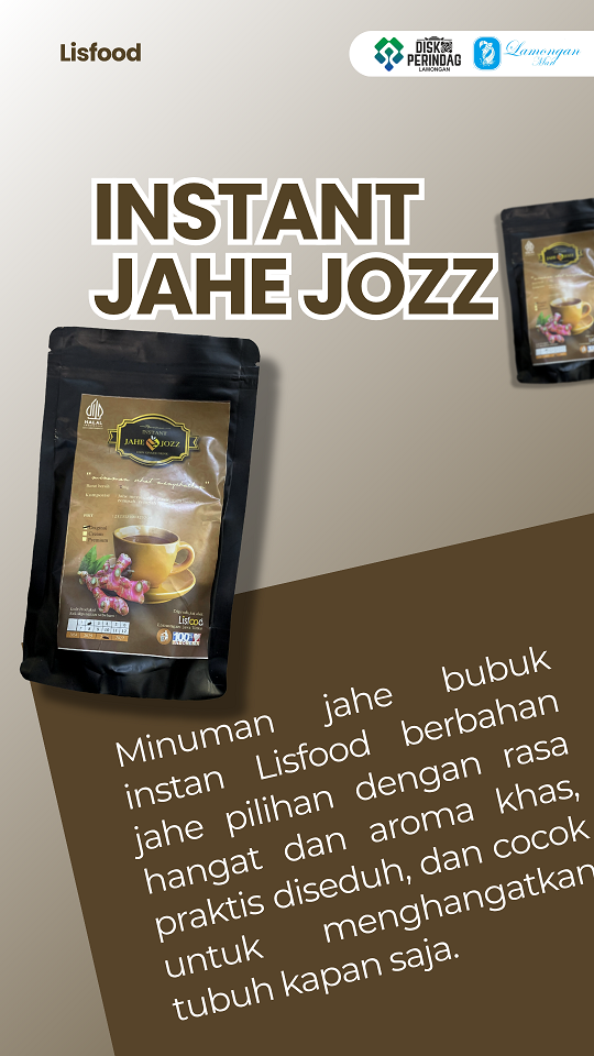 Foto: Instant Jahe Jozz tersedia di Lamongan Mart