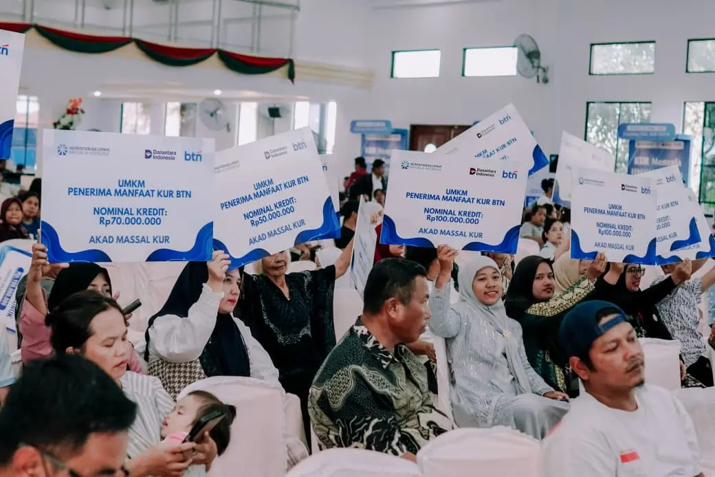 Foto: Percepat Akses Pembiayaan UMKM Sumut, Kementerian UMKM Gelar Akad Massal KUR