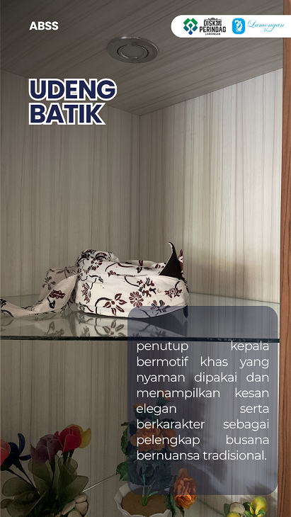 Foto: Batik Udeng tersedia di Lamongan Mart