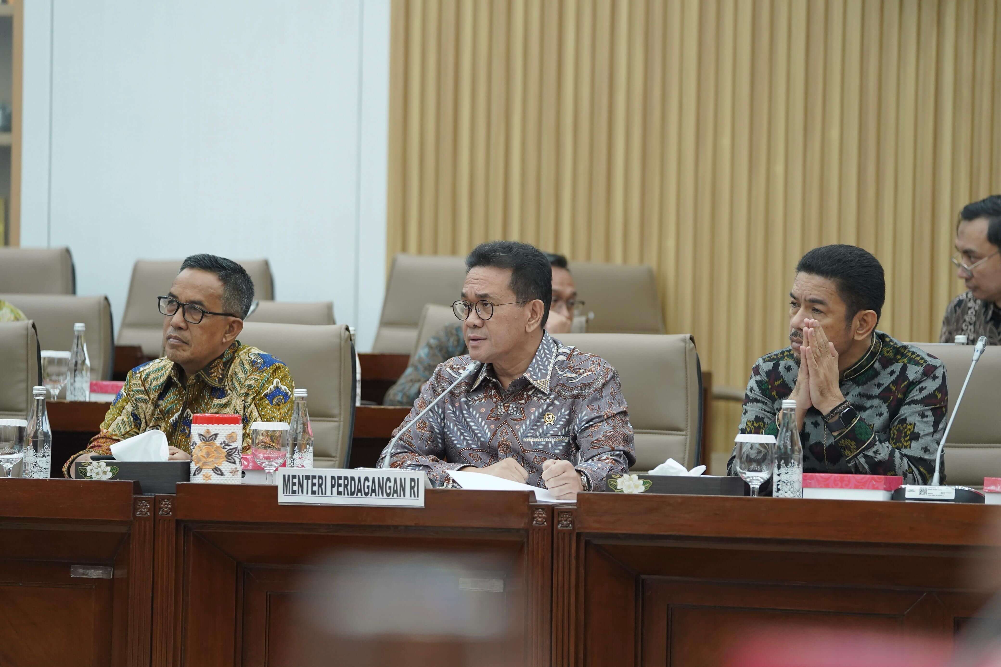 Foto: Raker dengan Komisi VI DPR RI Bahas Indonesia-Canada CEPA, Mendag Busan: Peluang Ekspor ke Amerika Utara Semakin Besar