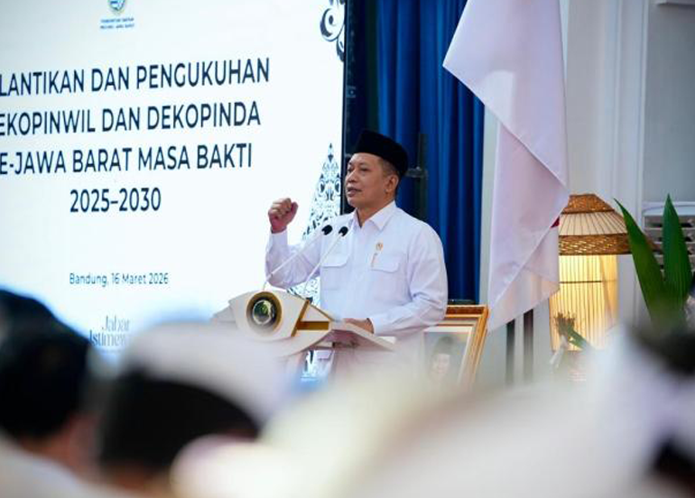 Foto: Menkop Dorong Dekopinwil Jawa Barat Optimalisasi Dukungannya Pada Operasionalisasi Kopdes Merah Putih