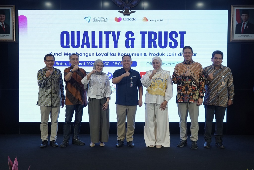 Foto: Prioritaskan Perlindungan Konsumen, Kemendag Bersama Lazada dan Lampu.id Gelar Pelatihan Bagi UMKM