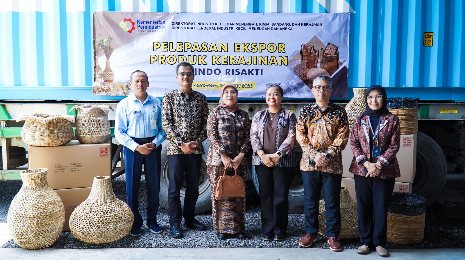 Foto: Kemenperin Antar IKM Kerajinan Raup Rp 1,83 Miliar dari Penjualan Ekspor