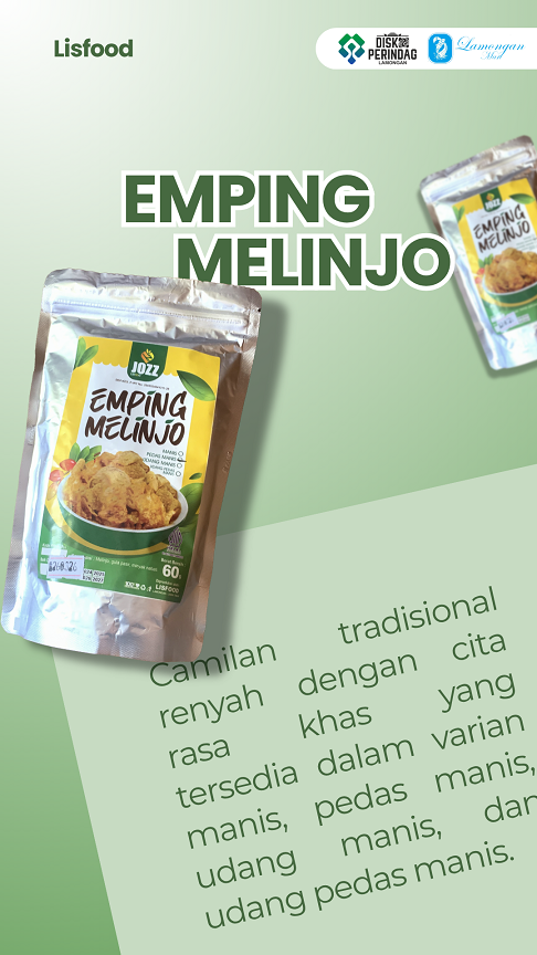 Foto: Emping Melinjo tersedia di Lamongan Mart