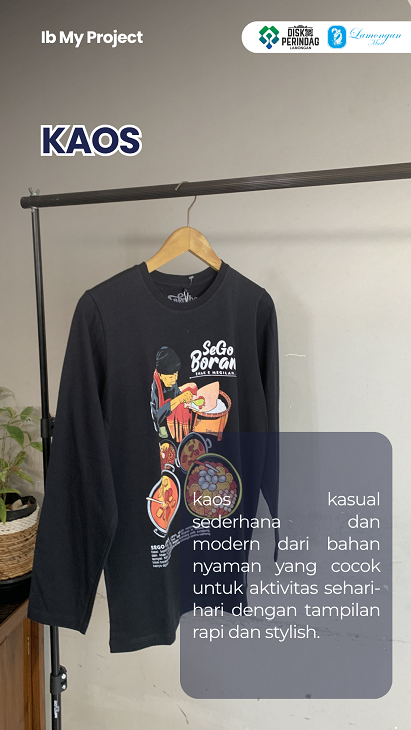 Foto: Kaos tersedia di Lamongan Mart