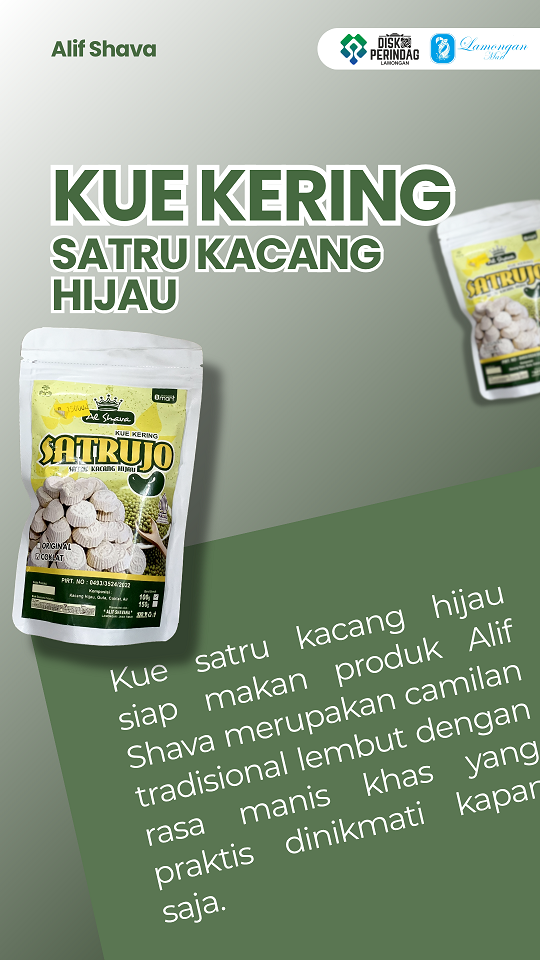 Foto: Kue Kering Satrujo tersedia di Lamongan Mart